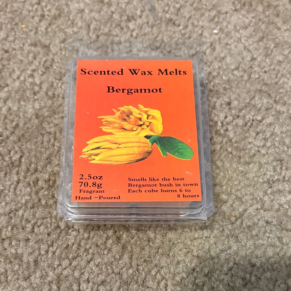 Bergamot Scented Wax Melts